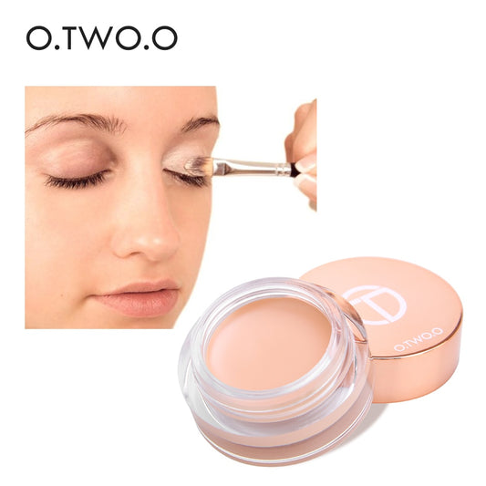 O.TWO.O Brighten Eye Primer Cream Oil Control Full Converage Makeup Base Concealer Eye Cosmetics Easy to Wear Eye Primer