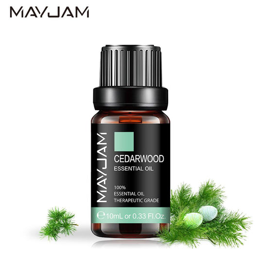 10ml Cedarwood Essential Oil Pure Natural Essential Oils Vetiver Citronella Ylang Ylang Diffuser Aroma Oil for Hair Care