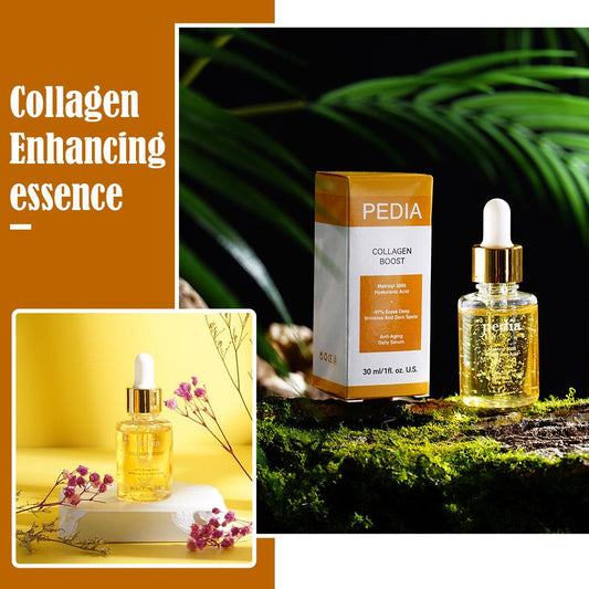 Collagen Booster Serum Firming Lifting Wrinkle Remover Anti-aging Serum Fade Fine Lines Face Essence Nourishing Skin Care